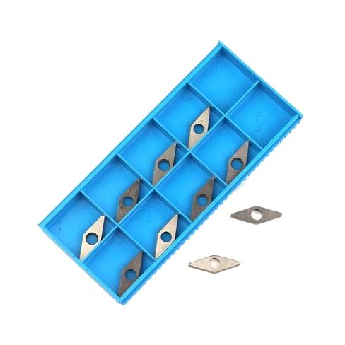 Indexable Lathe Carbide Insert 10pcs MV1603 Gasket Rhombus Hard Alloy Shim Lathe Tools Knife Pad for Turning in Kuwait