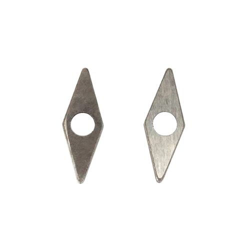 Indexable Lathe Carbide Insert 10pcs MV1603 Gasket Rhombus Hard Alloy Shim Lathe Tools Knife Pad for Turning in Kuwait