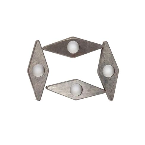Indexable Lathe Carbide Insert 10pcs MV1603 Gasket Rhombus Hard Alloy Shim Lathe Tools Knife Pad for Turning in Kuwait