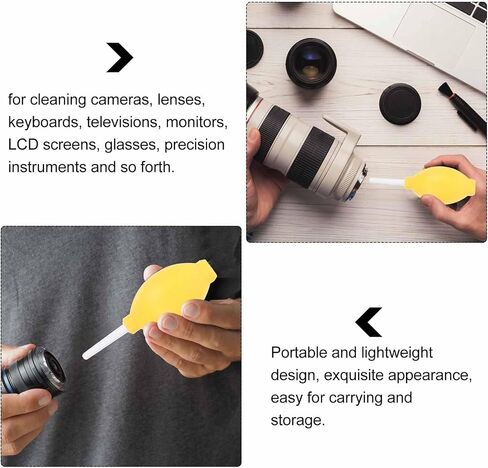 BESPORTBLE 8pcs Small Squeeze Air Blowers for Cleaning Lenses and LCD Screens, Lightweight Rubber and Plastic Dust Blowing Pumps for Precision Instruments and Televisions Random Color in Kuwait