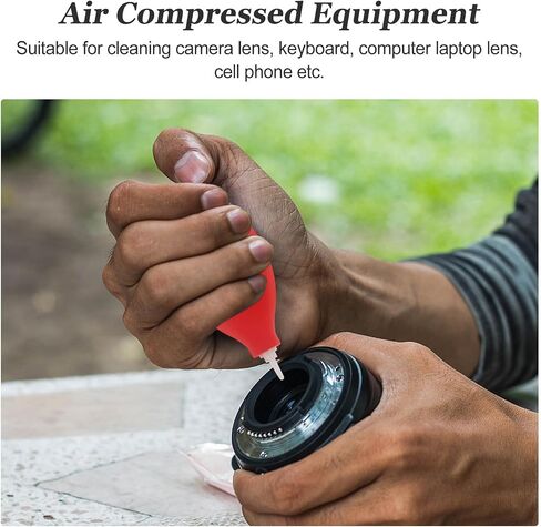 Mini Portable Air Blower Dust for Camera Lens and Cell Phone with Plastic Squeeze Pump Handheld Air Blaster for Electronics Keyboard Cleaning in Kuwait