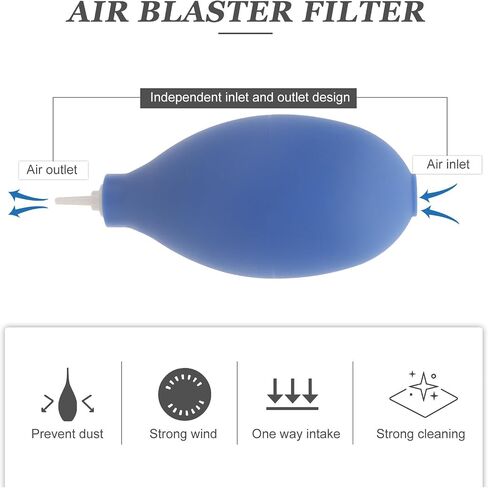 Mini Portable Air Blower for Camera Lens and Cell Phone with Strong Air Output Lightweight Plastic Dust Removal Tool for Electronics in Kuwait