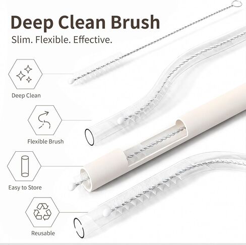 6 in 1 Silicone Cleaning Brush Set,Cleaner Kit with Silicone Nipple Straw Brush, Soap Dispenser, Drying Rack, Baby Bottle Travel Cleaning Kit in Kuwait
