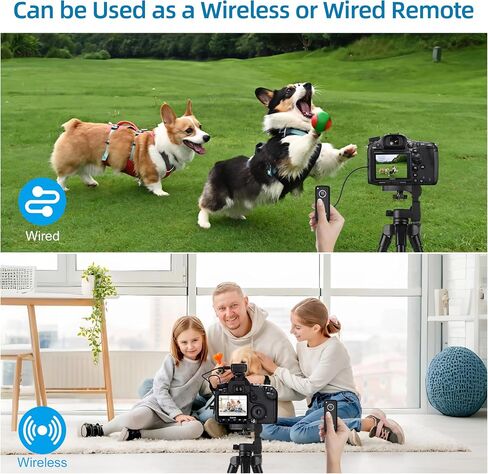 Remote Shutter Release for Nikon Wireless Camera Remote Control DC2/DC0 Compatible with Nikon Df, Z6, Z7, Z7II, D7500, D7100, D5600, D5500, D5300, D3300 D3200, D3100, D850, D810, D750 in Kuwait