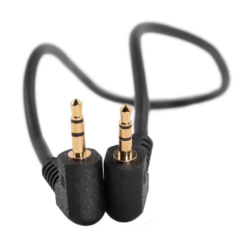 KONDOR BLUE | 2.5mm to 2.5mm LANC Remote Trigger Shutter Cable | Camera Control Cable for Compatible Canon C70, EOS R, EOS R6, GH5, S5, URSA Mini & More | Black in Kuwait