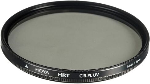 Hoya Circular Polarizer Filter (HRT CIR-PL UV) – 67mm Polarizing Filter with UV Absorbing Glass, High-Rate Transparency Film for Camera Lens – Multi-Coated Aluminum Frame & Water Resistant in Kuwait