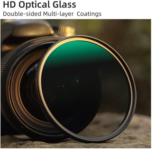 GREEN.L 72mm Polarizing Filter, True Color HD CPL Filter with Multi Resistant Nano Coated for Camera Lens in Kuwait