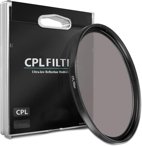 46mm CPL Circular Polarizer Filter for Olympus 60mm f/2.8 Macro ED Lens in Kuwait