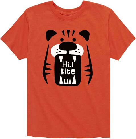 Instant Message - Hi, I Bite - Toddler Short Sleeve T-Shirt in Kuwait