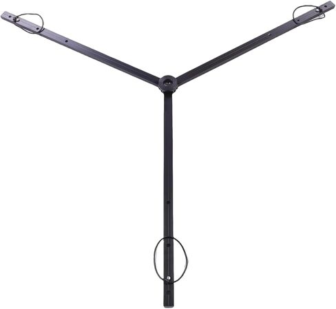 Jiawu Tripod Stabilizer, Foldable Aluminum Triangular Strut Stabilizer Leveling Tripod with O Loop Reinforced Feet for Photography Surveying Equipment on Uneven Terrain in Kuwait