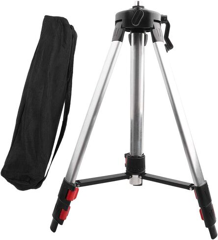 Professional Level Tripod Holder with Arrow Storage Case Flip Locks, 90 Degrees Vertical Plate, Strong and WearResisting, Ideal for Automatic Leveling Tools in Kuwait