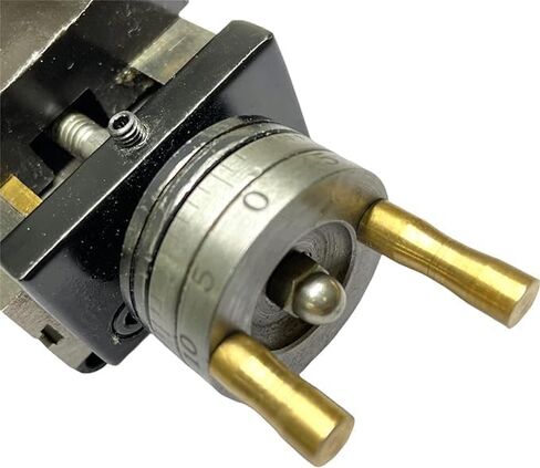 Mini Lathe Vertical Slide | 90 x 50 mm | Two Handle Milling Operation on Lathe | High Grade Casting with Smooth Finishing | Small Vertical Milling Slide for Bench Lathes in Kuwait