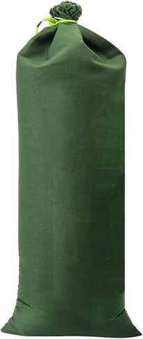SIXRUN Heavy Duty Canvas Flood Barrier Sandbag Flood Control Sand Bag Reusable Water Barrier with Elastic Drawstring for Prevention House Windows Doors Garage (88.00) in Kuwait