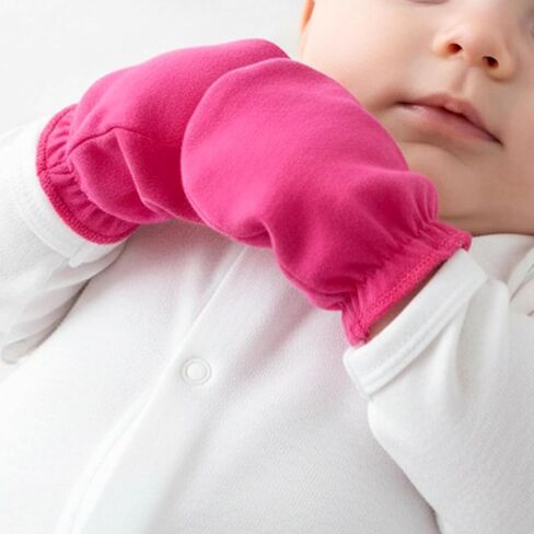 9 Pairs Baby Mittens No Scratch Newborn Infant Toddler Mittens Cotton Soft Glove Mitten for 0-6 Months Baby Boys Girls in Kuwait