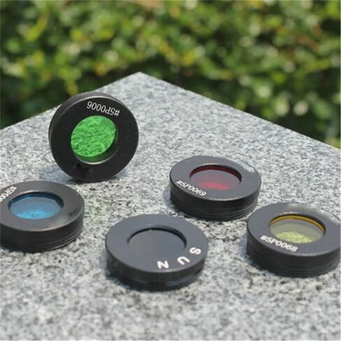 Lab Microscope Replacement Parts 3PCS 0.965 Inch Yellow Blue Red Astronomical Telescope Accessories in Kuwait