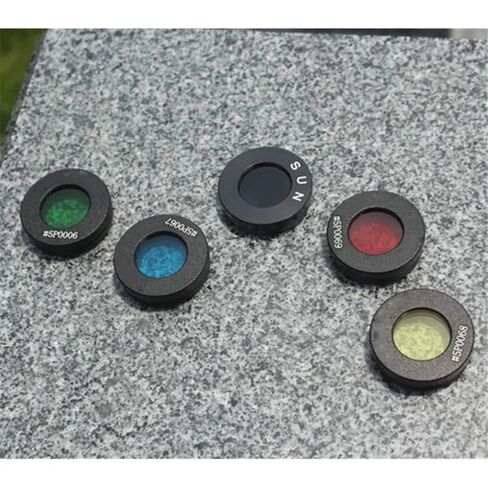 Lab Microscope Replacement Parts 3PCS 0.965 Inch Yellow Blue Red Astronomical Telescope Accessories in Kuwait