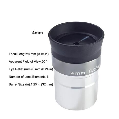Lab Microscope Replacement Parts 4mm Eyepiece Fully Multi-Coated Metal for Astronomy Telescope in Kuwait