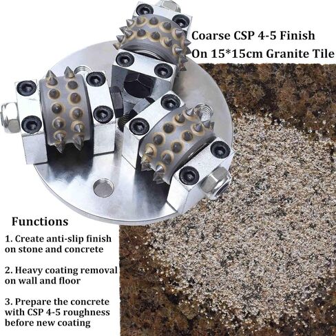Concrete Bushing Patch Repair Prepare SDS Max Bush Hammer Bit for Rotary Hammer and Polisher, Coat Removing Stone Concrete Texturing Bushing Hammer Tool in Saudi Arabia