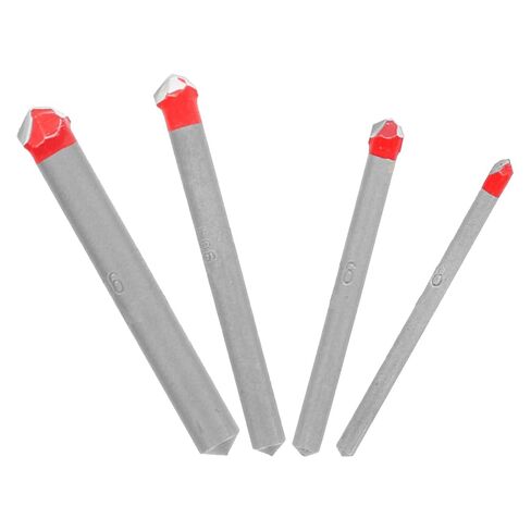 Diablo Carbide-Tipped Drill Bit for Tile and Stone - 1/2" Diameter, 3-Flat Shank, 3-3/4" Length - DMANS1060 in Kuwait
