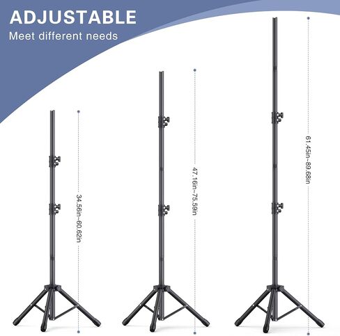 Backdrop Stand 10x7.5ft, Height Adjustable and Width Adjustable Backdrop Stand, Back Drop Stand for Balloon Arch, Photo, Parties in Kuwait