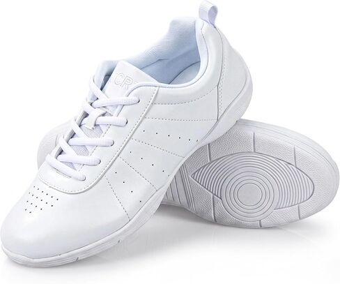 Cheer Shoes Women White Cheerleading Shoes Youth Girls Competition Athletic Sneakers Training Breathable Cheer Gear in Kuwait