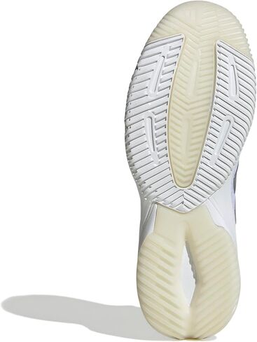adidas Women's Crazyflight 6, White/Silver Metallic/White, 10 in Kuwait