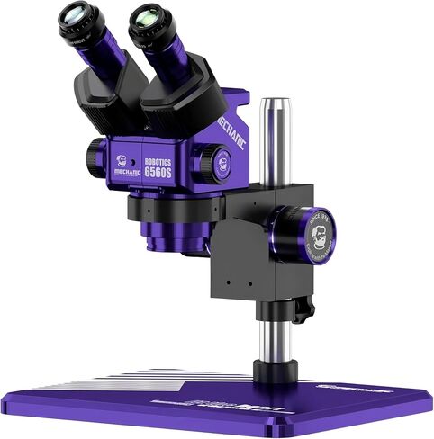 MECHANIC OFFICIAL Industrial Binocular Stereo Microscope Robotics 6560S-B11 Continuous zoom suitable for mobile phone PCB board in Kuwait