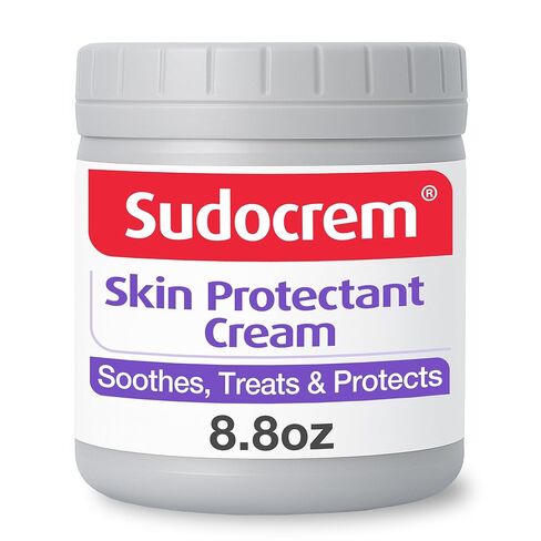 Sudocrem Diaper Rash Cream for Babies, Triple Action Zinc Oxide Baby Rash Cream, Soothing Skin Protectant for Diaper Care & Baby Skin, 8.8oz (250g) in Kuwait