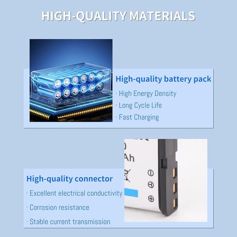 2-Pack Battery and LCD USB Charger Compatible with Casio NP-90 NP-90DBA Battery, BC-90L Charger, Casio Exilim EX-FH100 EX-FH100BK Exilim EX-H10 EX-H15 Exilim EX-H20 EX-H20G EX-H20GBK EX-H20GSR in Kuwait