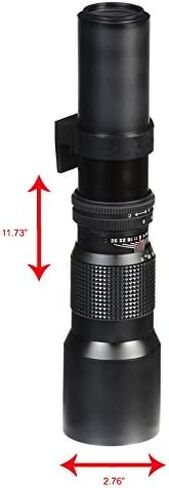 Olympus E-520 Manual Focus High Power 1000mm Lens in Kuwait