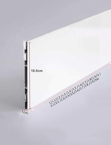 Baffle,Aluminum Panel Cover, Decorative Rod Baffle,Top Mount, Side Mount,for Living Room/Bedroom/Kitchen Windows Cornice Board(Top Mount,1meter) in Kuwait