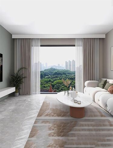 Baffle,Aluminum Panel Cover, Decorative Rod Baffle,Top Mount, Side Mount,for Living Room/Bedroom/Kitchen Windows Cornice Board(Top Mount,1meter) in Kuwait