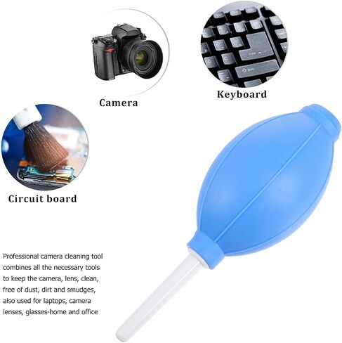 Sewroro 5pcs Silicone Air Blower Camera Cleaner with Powerful Airflow and Ergonomic Design for Equipment, Computer, Laptop, and Lens Dust Cleaning Random Color in Kuwait