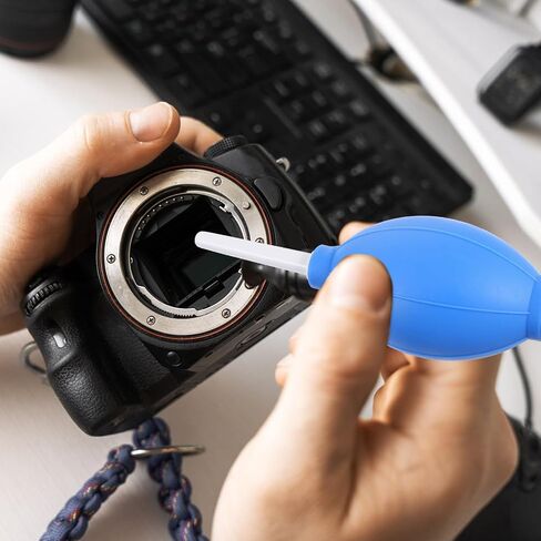 Sewroro 5pcs Silicone Air Blower Camera Cleaner with Powerful Airflow and Ergonomic Design for Equipment, Computer, Laptop, and Lens Dust Cleaning Random Color in Kuwait