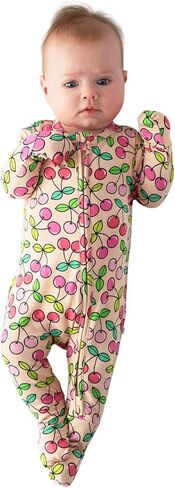 Posh Peanut Girls Convertible Baby Sleepers, Toddlers Footless Pajamas | True To Size Fit With 2-Way Zipper, Convertible Mittens/Footies With Grips, Tagless Gentle Comfort, Easy Care Wash in Kuwait