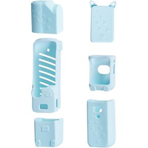 LKTOP Pocket 3 Silicone Cover, Protective Case Lens Protector Scratch-Resistant Sleeve Skin Compatible with DJI OSMO Pocket 3 Creator Combo/Xtra Muse Accessories(Blue) in Saudi Arabia