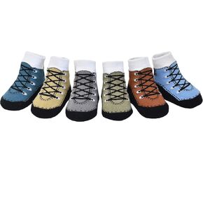 Baby Emporio Baby Socks – Kool Kids & Hikers – Shoe Look Collection – Gift Packaged – Non-Slip Infant & Toddler Socks in Kuwait