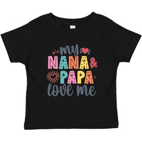My Nana and Papa Love Me Baby One Piece Bodysuit or Toddler T-Shirt Grandparents Pregnancy Reveal in Saudi Arabia