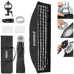 AMBITFUL 24x35 Strip Softbox for Studio Flash & LED Vider Lights in Saudi Arabia