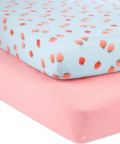 Simple Joys by Carter's Baby 2-Pack Cotton Crib Sheets in Kuwait