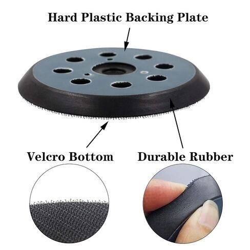 5 Inch Replacement Pad for Dewalt Random Orbit Sanders D26451 D26453 | Fits DW4388 & DW423 models. Essential sander accessories for smooth sanding in Kuwait