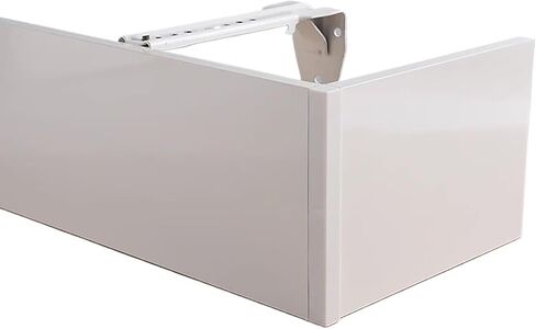 Baffle,Aluminum Panel Cover, Decorative Rod Baffle,Top Mount, Side Mount,for Living Room/Bedroom/Kitchen Windows Cornice Board(Side Mount,2.2meter) in Kuwait