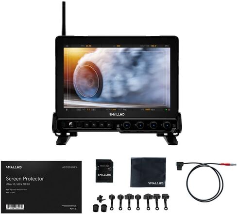 SmallHD Ultra 10 4K Production Monitor – 10" 2000 Nit Daylight Viewable Field Monitor with 6G-SDI & HDMI for Professional Camera & Director Use in Kuwait