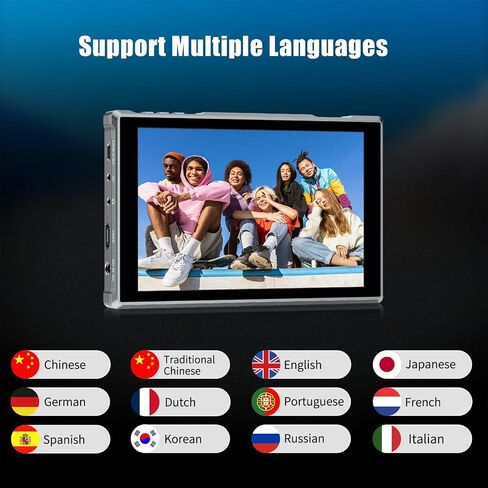 FEELWORLD FW759 PRO 7-Inch IPS Touch Screen Camera Field Monitor, 4K HDMI, 1280x800, 400cd/m² Brightness, with Histogram, Focus Assist, False Colors in Kuwait