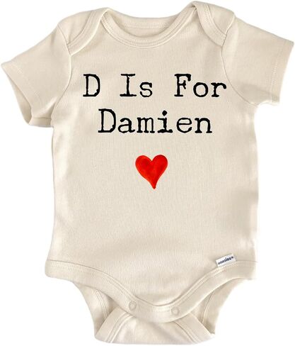 D Is For Damien - Baby Boy Girl Clothes Bodysuit Funny Cute in Kuwait