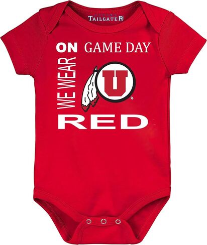 Utah Utes Officially Licensed ON GAME DAY Baby Bodysuit in Kuwait
