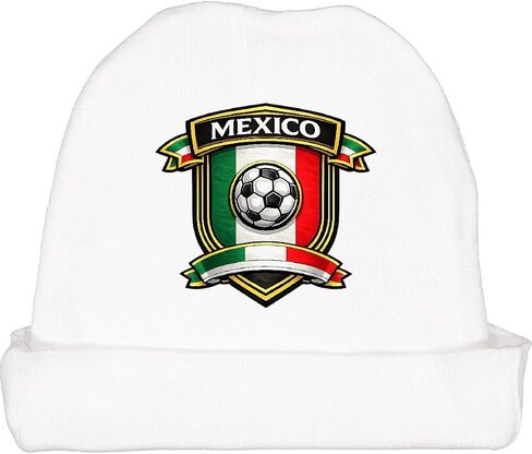 inktastic Mexico Soccer Fan Baby Beanie Hat in Kuwait