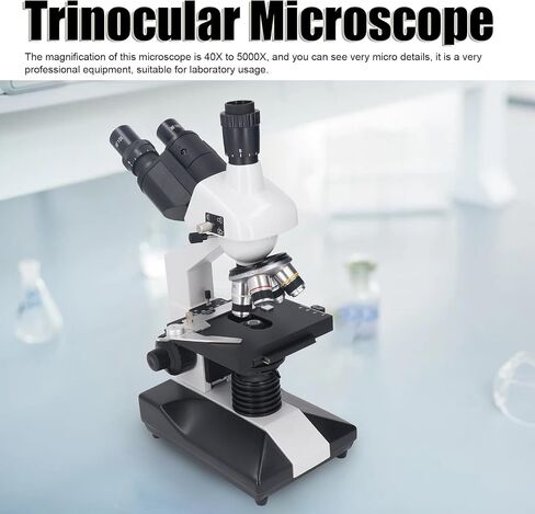 Electronic Microscope Biological Microscope Research Rate 40x To 5000X Laboratory of Culture Clinical Bacteriology Histology in Kuwait
