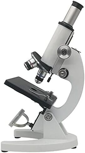 Monocular Biological Microscope 1600X HD Microscope with Bottom Lamp Laboratory Microscope Compatible with Primary and Middle School Student (Color : 1600X) in Kuwait