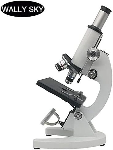 Monocular Biological Microscope 1600X HD Microscope with Bottom Lamp Laboratory Microscope Compatible with Primary and Middle School Student (Color : 1600X) in Kuwait